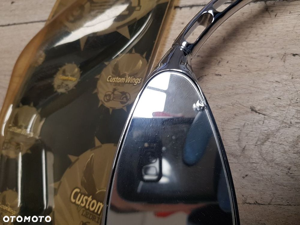 Lusterko Custom Wings Harley Chopper Cruiser - 3
