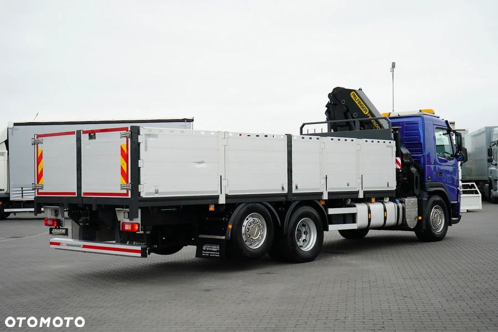 Volvo FM / 420 / 6 X 2 / SKRZYNIOWY + HDS / PALFINGER PK 26002 / WYS. 17 M / OŚ SKRĘTNA - 7