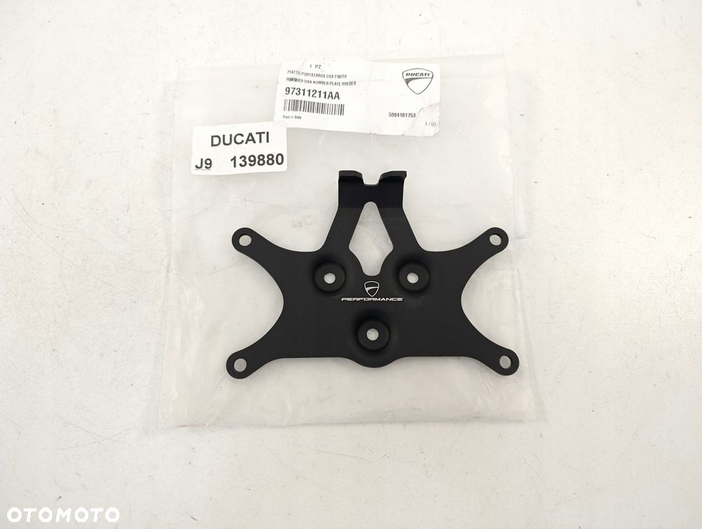 DUCATI MOCOWANIE TABLICY REJESTRACYJNEJ TYŁ - 1