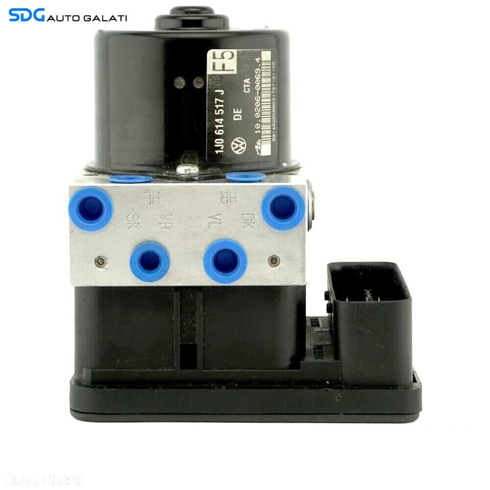 Unitate Modul Calculator Pompa ABS Skoda Fabia 1 1.9 TDI ATD ASZ AXR 2000 - 2007 Cod 1J0614517J 1C0907379M [M7859] - 1