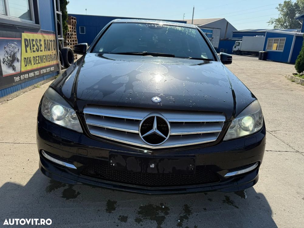 Bara / Capota / Faruri / Aripi / Usi / Jante / Portbagaj Mercedes C-Class W204 AMG Culoare 197 Negru Obsidian - 3