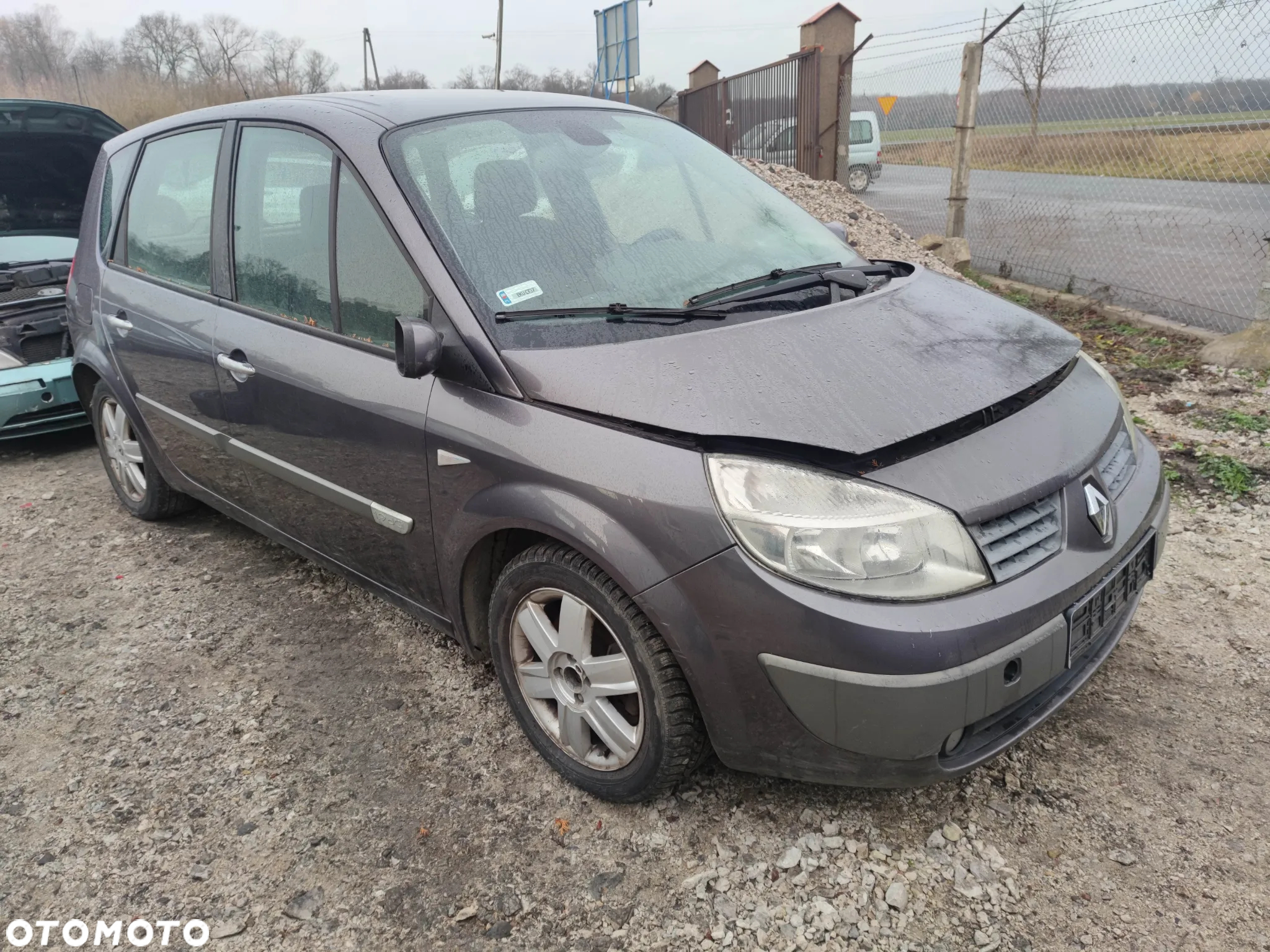 Renault scenic II silnik 1.9 dCi lakier TEC68 na części - 2