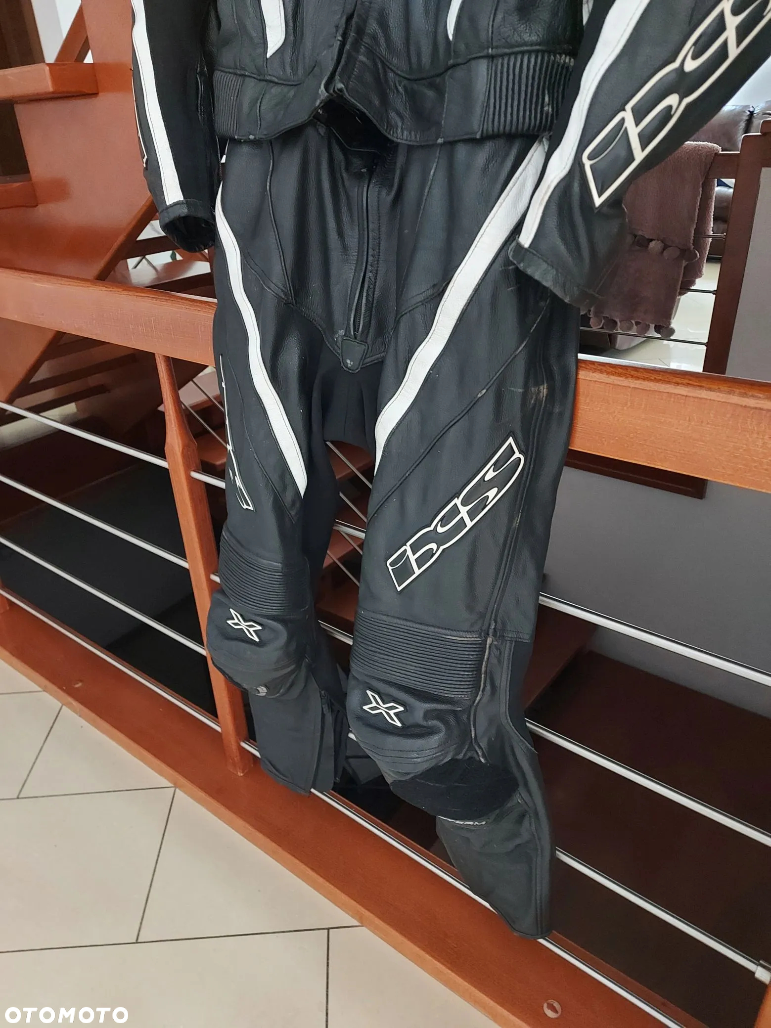 KOMBINEZON MOTOCYKLOWY IXS SKÓRA DWUCZĘŚCIOWY r1 cbr gsxr yzf gsx zxr zx6 zx10 cbf fz - 5