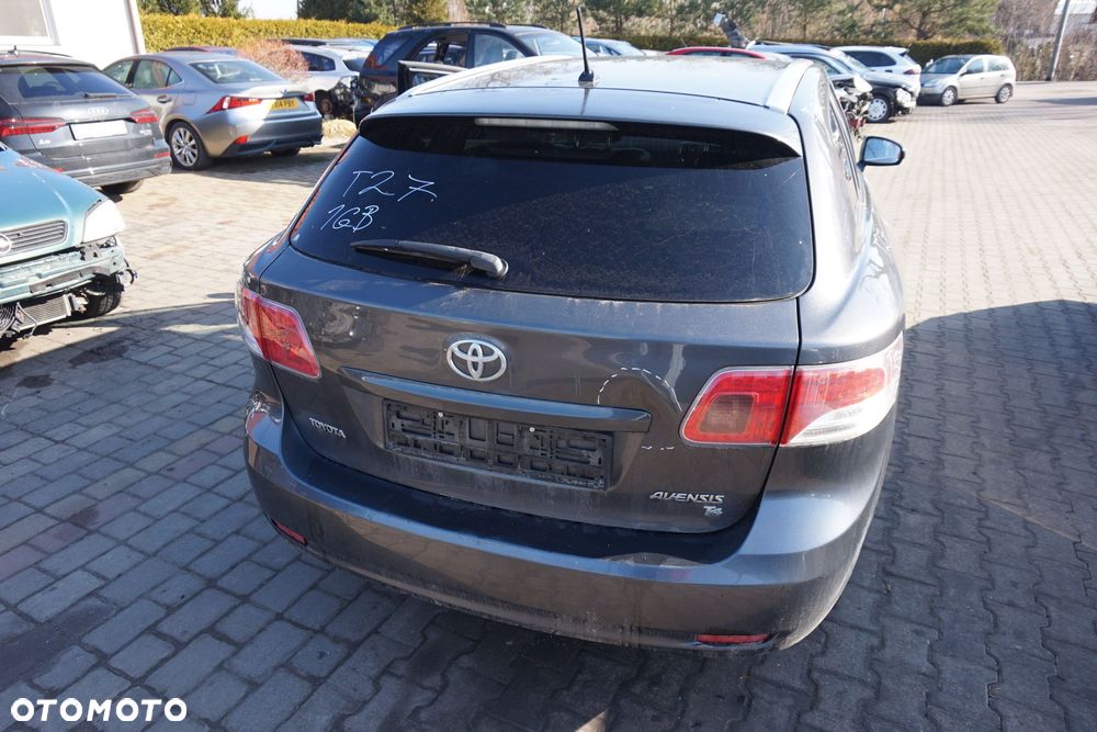 KLAPA BAGAŻNIKA TYLNA AVENSIS III T27 PH1 KOMBI 1G3  SZARY TOYOTA 2009-2011 - 1
