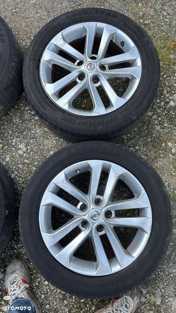 Nissan Juke F15 KOŁA FELGI ALUMINIOWE OPONY 17 CALI 215/55/17 KOMPLET 4szt. - 2