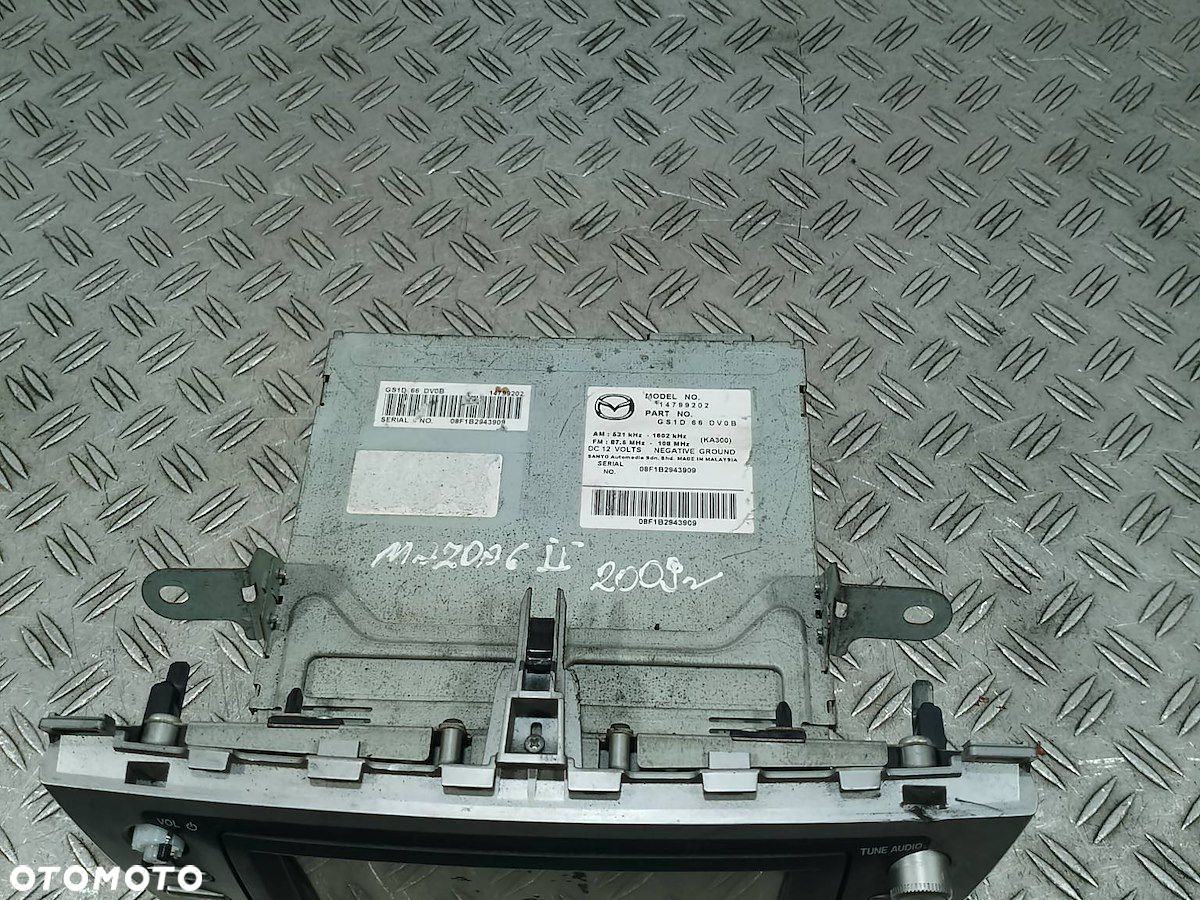 RADIO CD NAVI MAZDA 6 II GS1D66DV0B  14799202 - 6