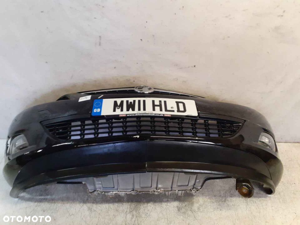 ! ZDERZAK PRZÓD PRZEDNI DO OPEL ASTRA J 4 IV Z22C CZARNY (uszkodzone zaczepy)