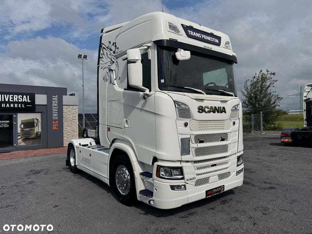 Scania S500 / Automat / Retarder / Klima / Navi / Led / P + T poduszki / Super Stan / z Francji - 3