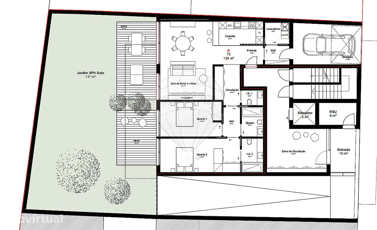 Apartamento T2 para venda - Grande imagem: 5/10