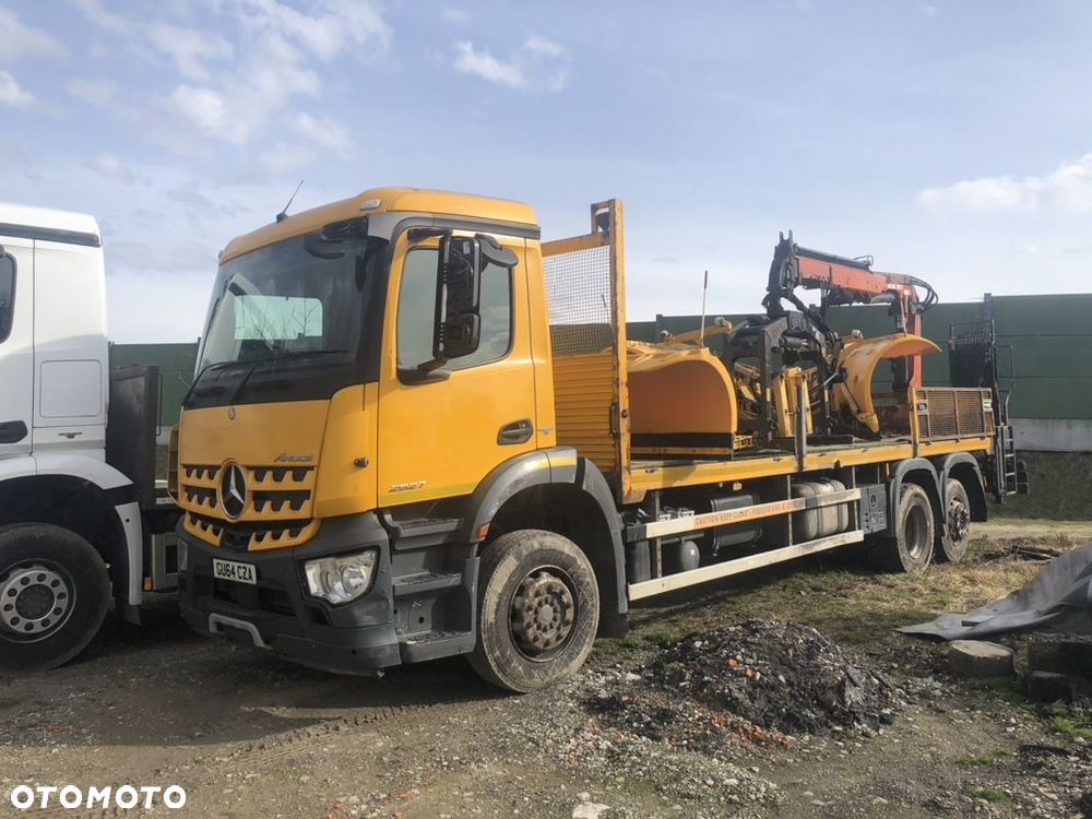 Mercedes-Benz Arocs 2527 6x2 HDS atlas 105.2-2AL skrzynia - 3