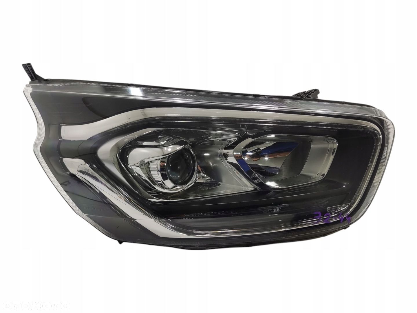 LAMPA PRAWA PRAWY PRZÓD FORD TRANSIT CUSTOM 2017-2023 LIFT JK21-13W029-DG - 1