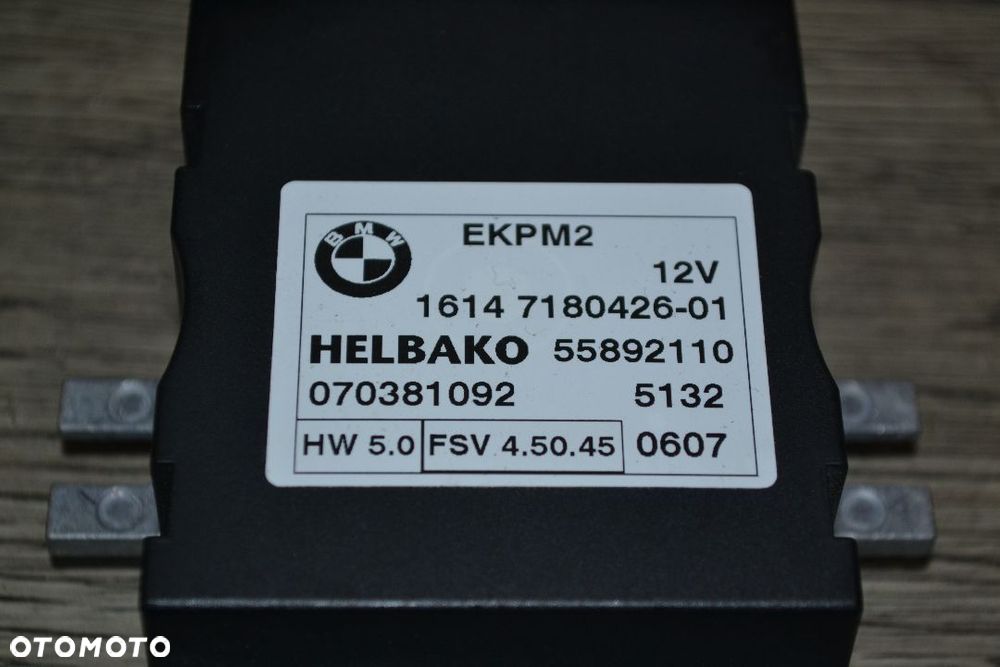 BMW E81 E82 E87 E88 E90 E92 MODUŁ STEROWNIK POMPY PALIWA 7180426 - 2