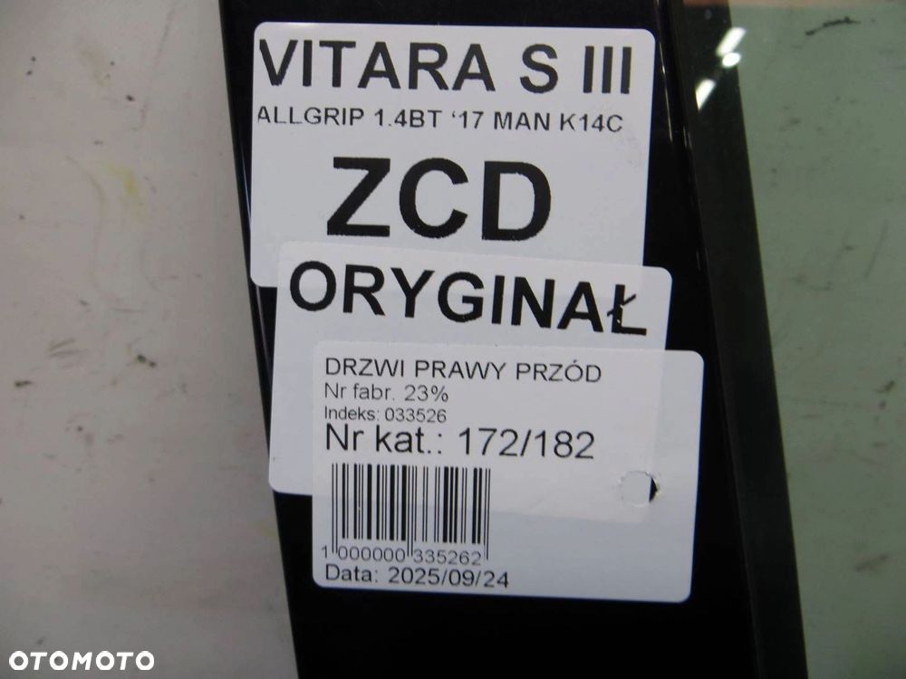 SUZUKI VITARA III DRZWI PRAWY PRZÓD ZCD 14- - 5