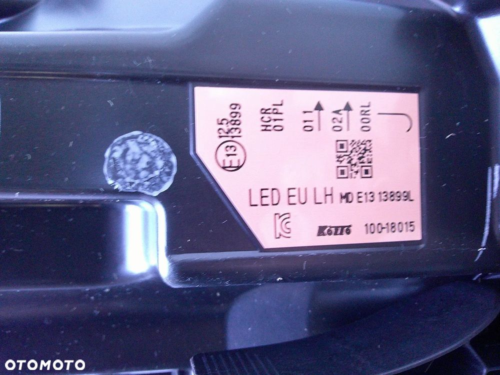 nissan qashqai j11 ii lampa nowa oryginał led koito 100-18015  26060-4eh1b - 4