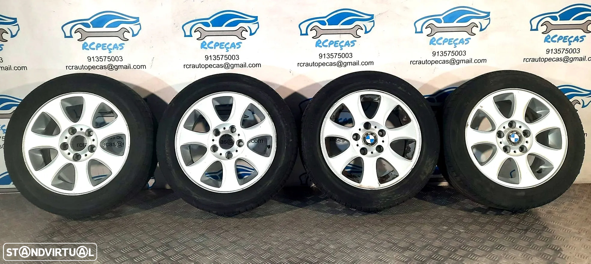 Conjunto Jantes 16 Originais Ronal BMW 7J ET44 5x120 6769402 - 5