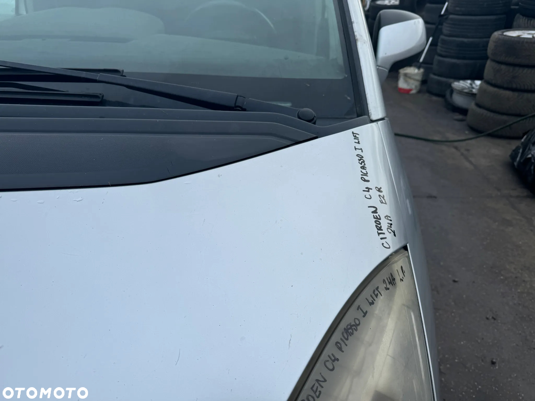 CITROEN C4 PICASSO I LIFT MASKA POKRYWA SILNIKA EZR - 11