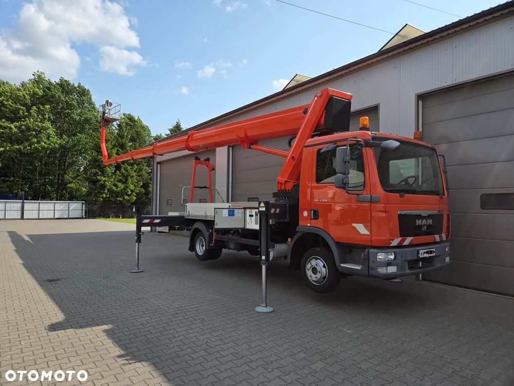 MAN TGL 7.150 - 33 m RUTHMANN T 330 Podnośnik koszowy montażowy ZWYŻKA WUMAG Palfinger jak WT 300 GSR Multitel Bronto Skylift Teupen Omme JLG Genie UDT - 13
