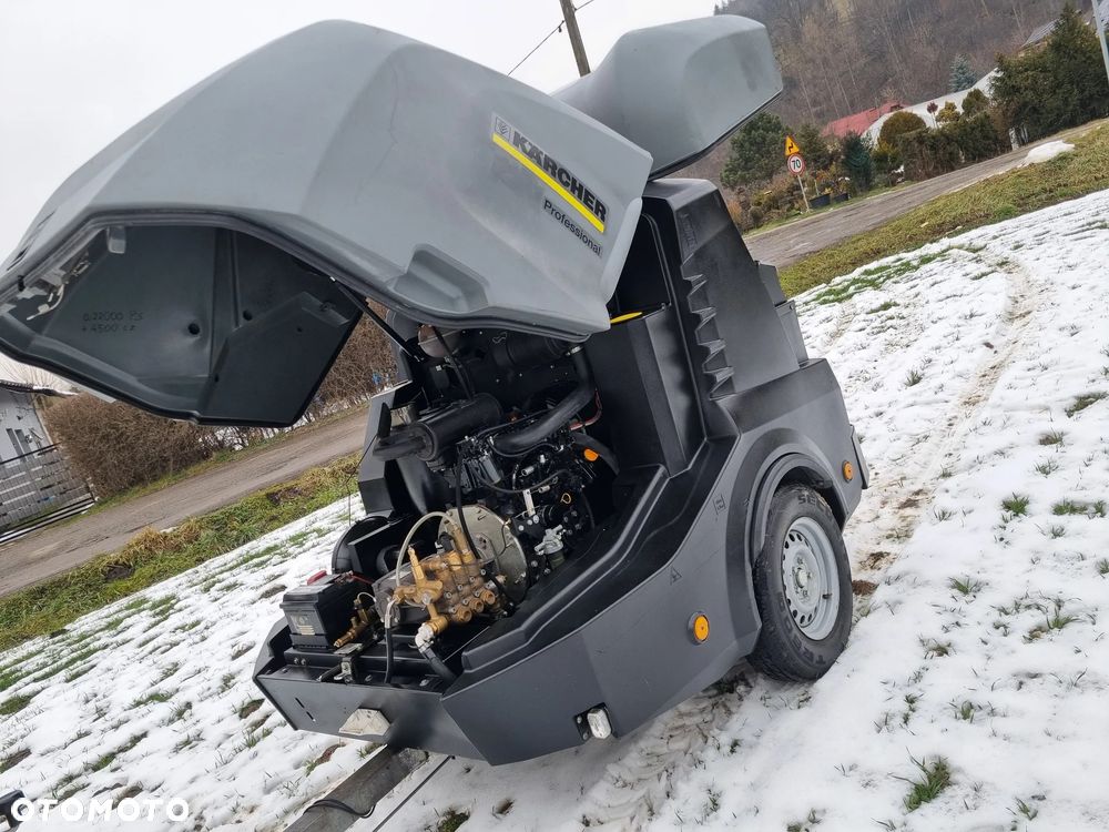 Kaercher Myjka na przyczepie Karcher HDS 17/20 DeTr1 2w1 czyszczenie parą i mycie gorącą wodą prekonfigurowana maszyna z Norwegii jak nowa - 22