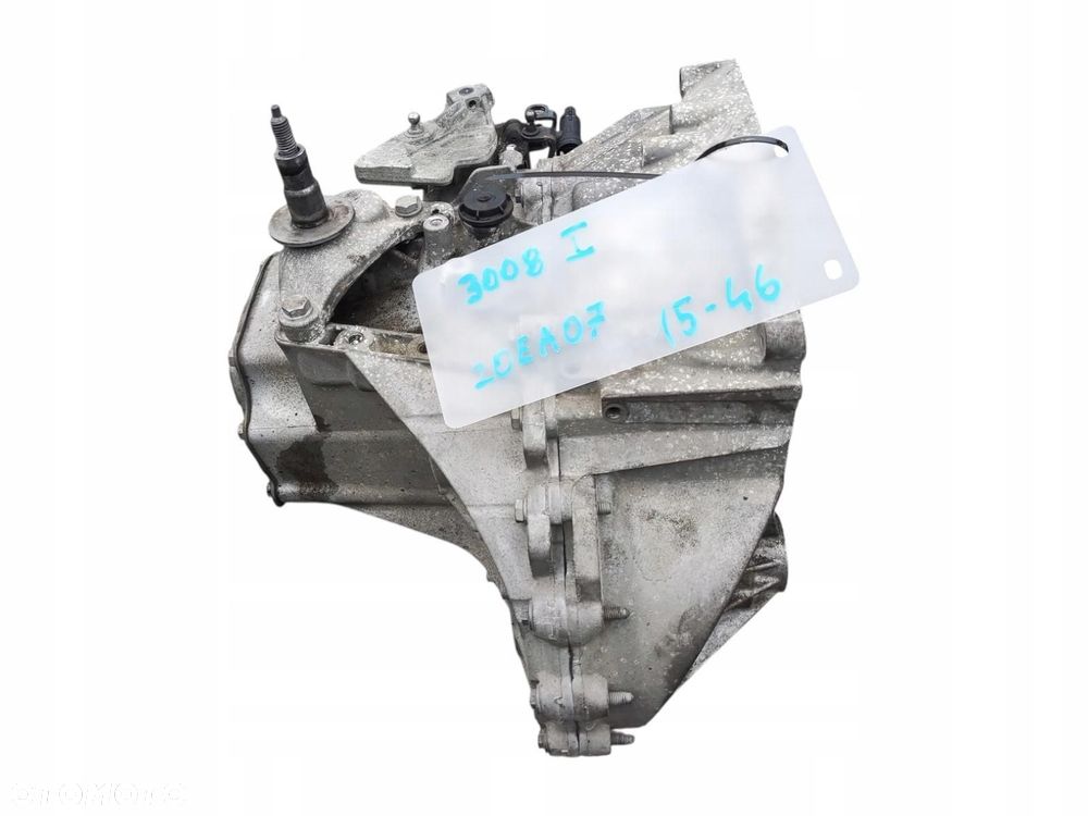 SKRZYNIA BIEGÓW MANUALNA PEUGEOT 3008 I LIFT 1.6 E-HDI 2013-2016 20EA07 - 3