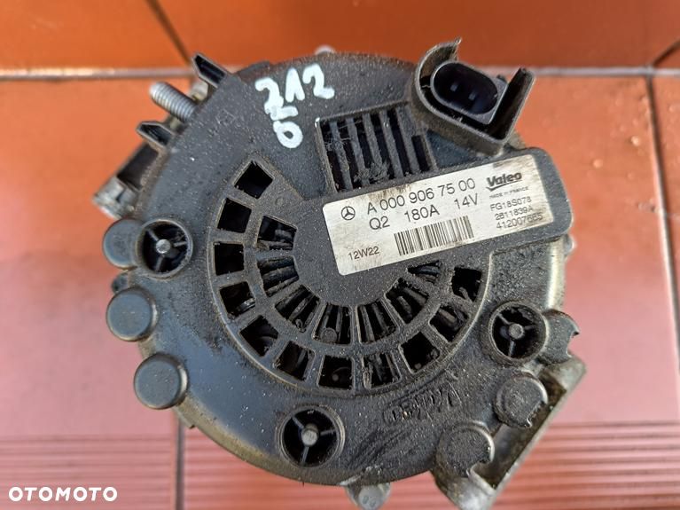 MERCEDES W207 W212 W218 3.0 3.5 V6 350 CDI ALTERTNATOR 180A A0009067500 - 2