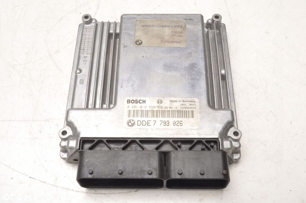 BMW E65 740D STEROWNIK SILNIKA 7793026 0281010899 - 1
