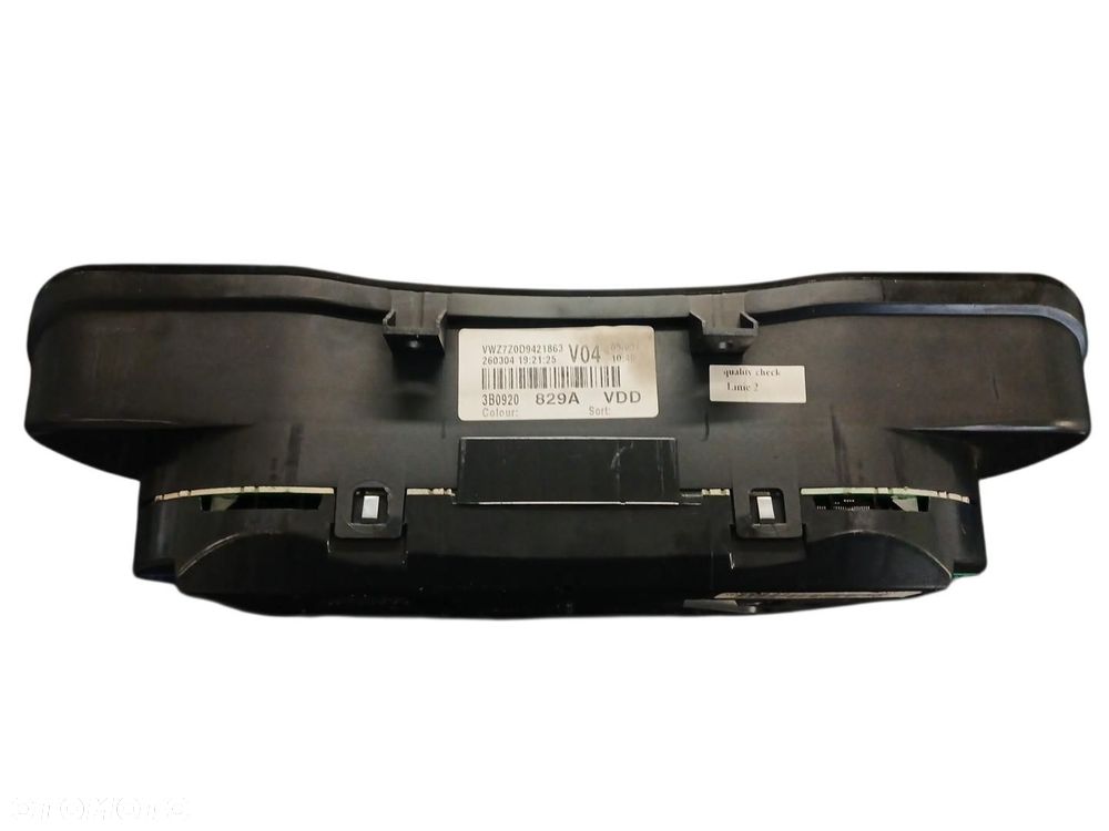 LICZNIK VW PASSAT B5 LIFT 1.9 TDI 3B0920829A PASSAT B5 - 3
