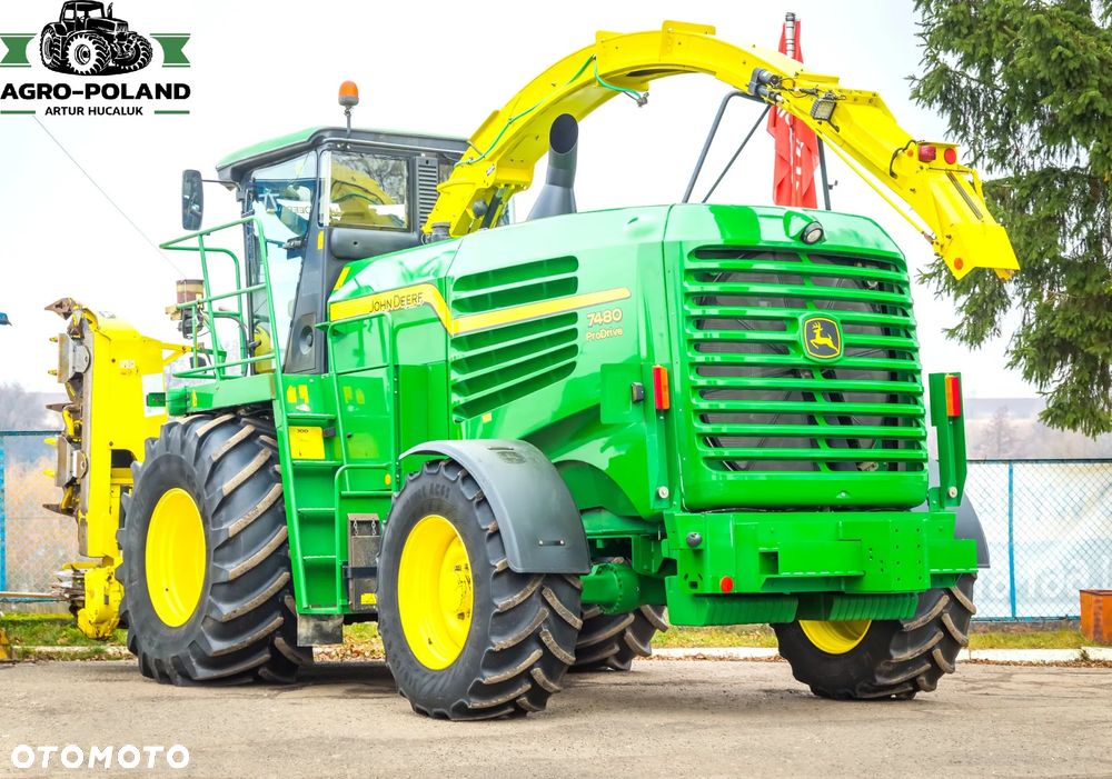 John Deere 7480 - ProDrive - 4x4 - 2014 rok - Kemper 360 plus - Pickup 630C - 40 km/h - 5