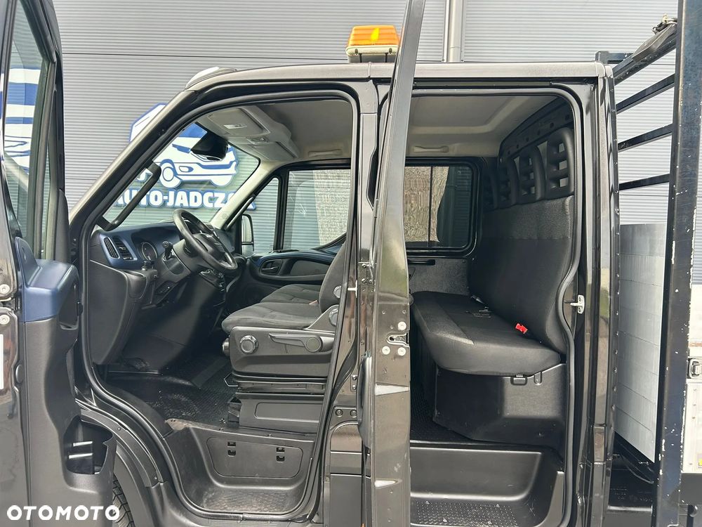 Iveco Daily 50C21 35C21 3.0 HPI Hi-Matic DOKA Skrzynia Brygadówka 7 OSÓB długa paka 435cm **LED**KLIMA**BLIŹNIAKI**Sprowadzony** - 11