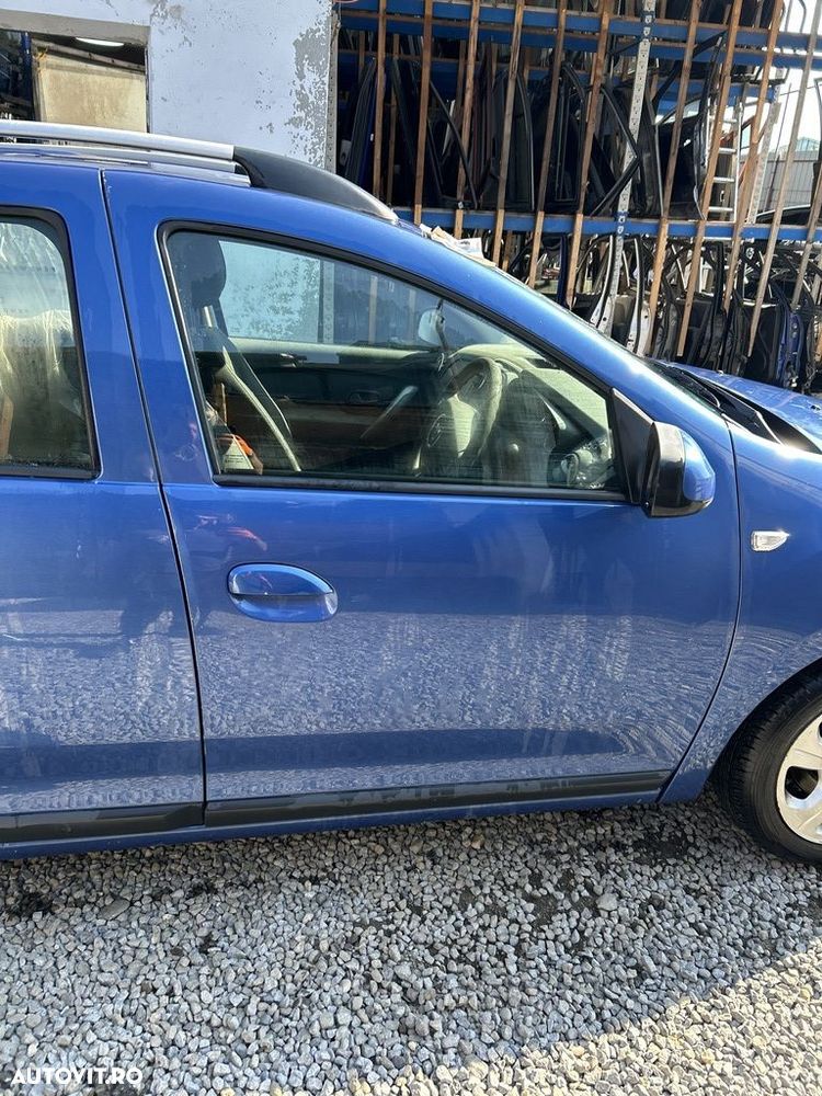 Usa Dreapta Fata Dacia Dacia Logan II MCV 2013 - 2016 Combi 4 Usi ALBASTRU (1335) - 1