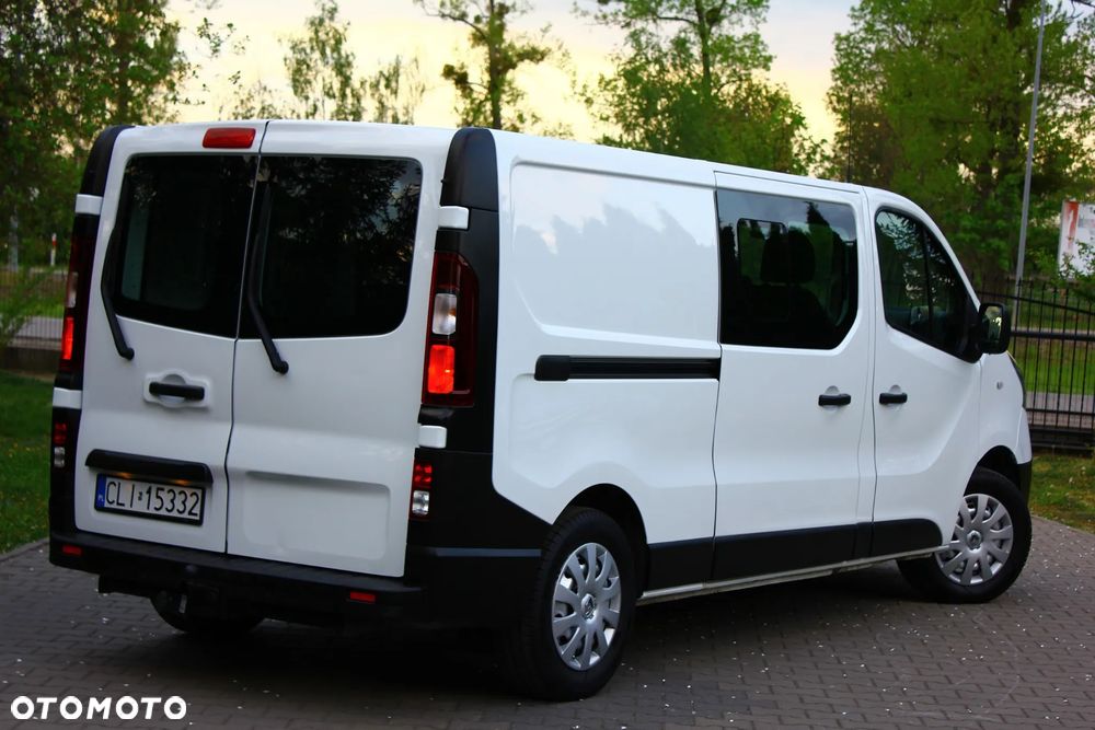 Renault TRAFIC 2.0 DCI 140KM 6 OSÓB BRYGADÓWKA LONG L2H1 FV23% - 9