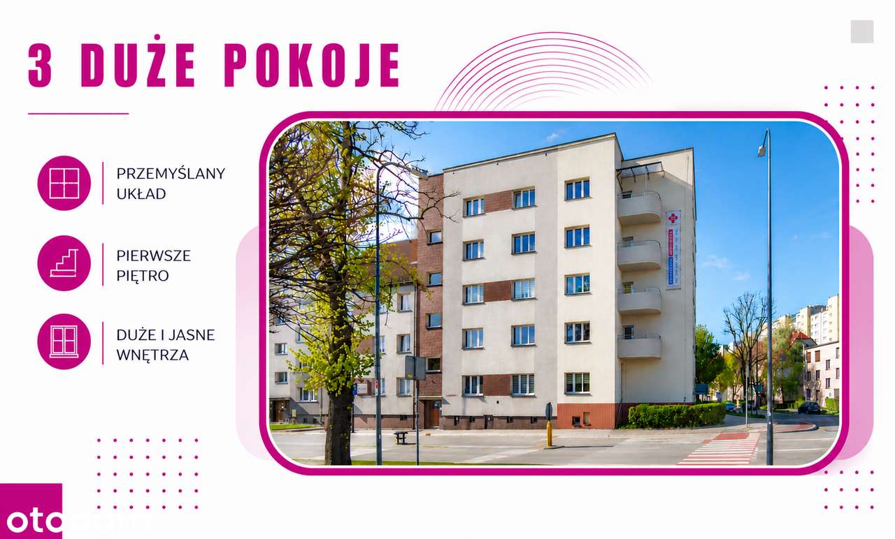 *** ŚWIETNY UKŁAD – MIESZKANIE NA I PIĘTRZE ***