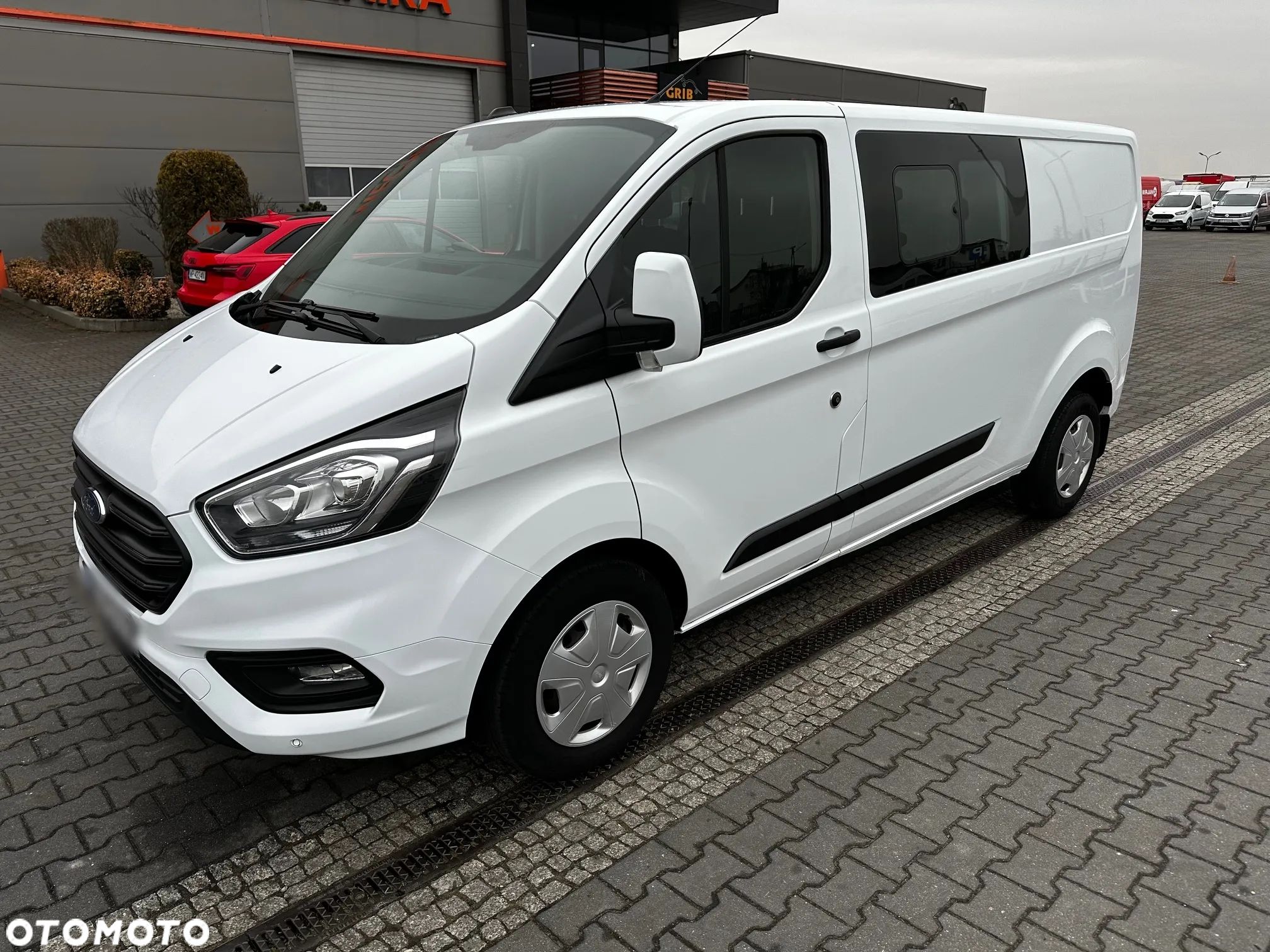 Ford Transit Custom L2 Brygadówka Doka 6-miejsc Salon PL, Jeden Właściciel - 1