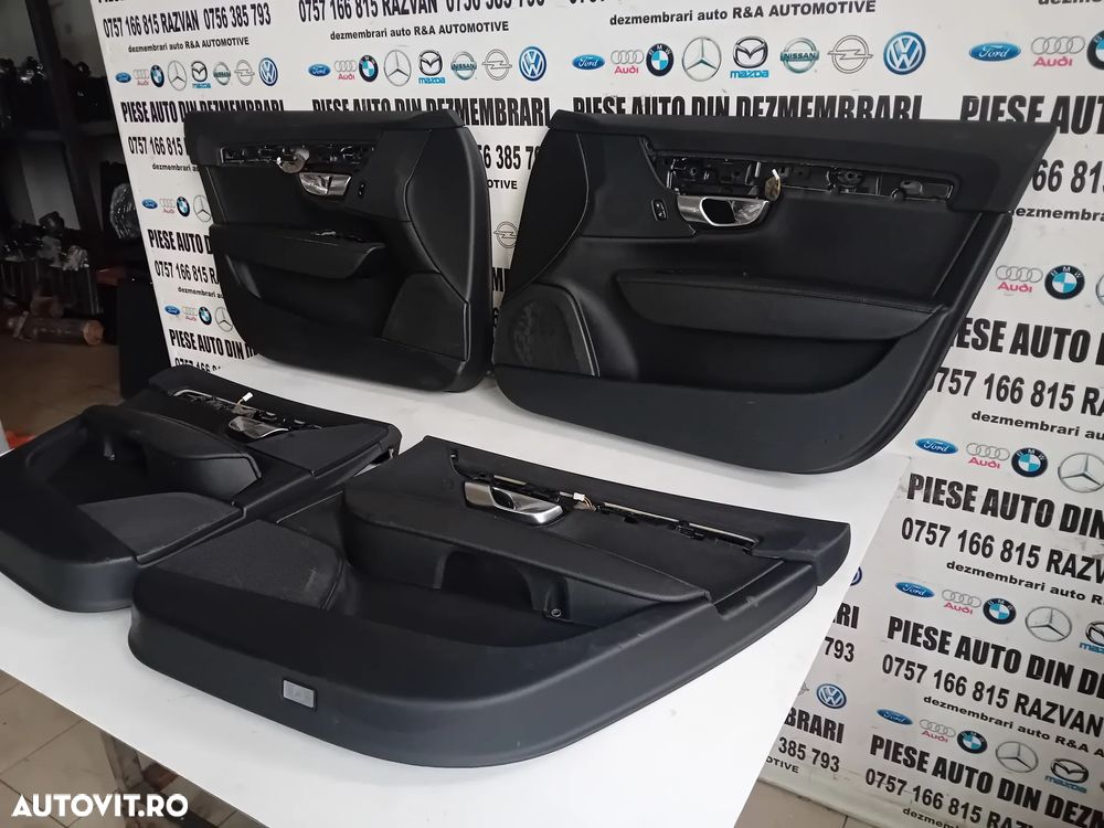Fata Tapiterie Usa Piele Volvo S90 V90 An 2016-2020 Volan Stanga - 4