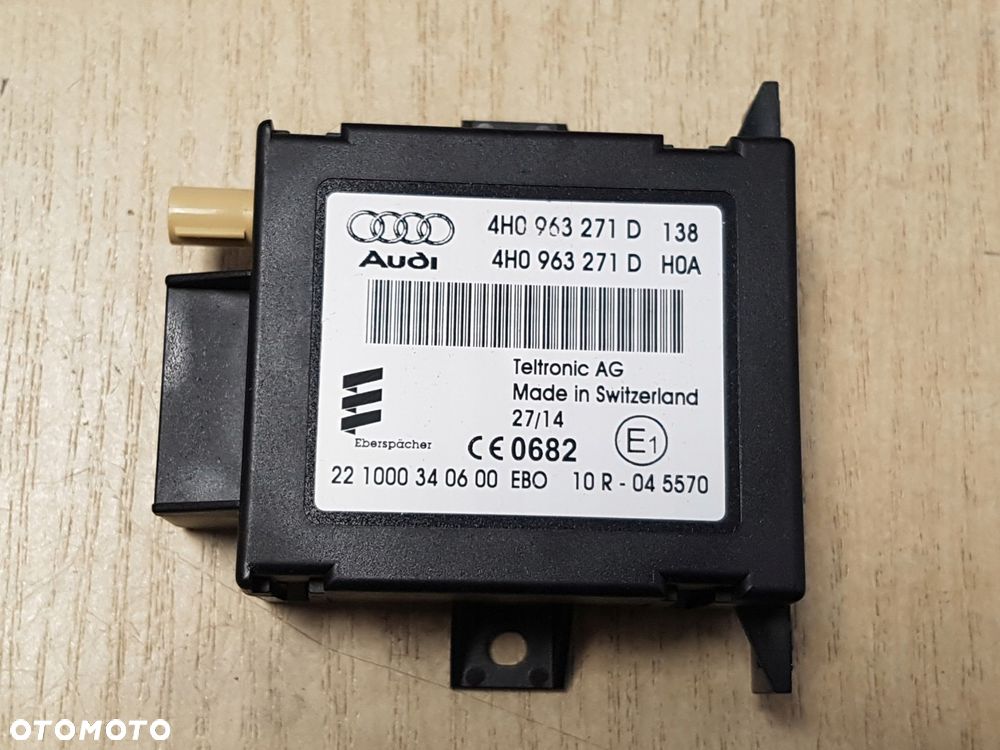 audi sterownik moduł 4h0963271d eberspächer webasto - 1