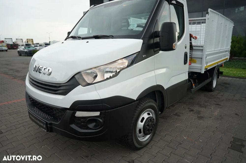 Renault MAXITY 140 DXI / BASCULATOR / + HDS FASSI F22A / CAPACITATE DE RIDICARE 995 KG / ATRACȚIE 5,5 M / IMPORTAT - 22