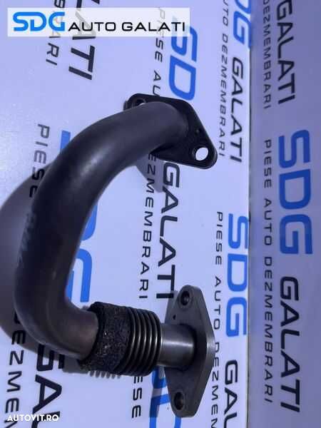 Tub Tubulatura Cot Racord Admisie Aer Turbo Turbina Turbosuflanta VW Caddy 2.0 TDI BMM 2004 - 2020 Cod 03G131521R [D0324] - 5