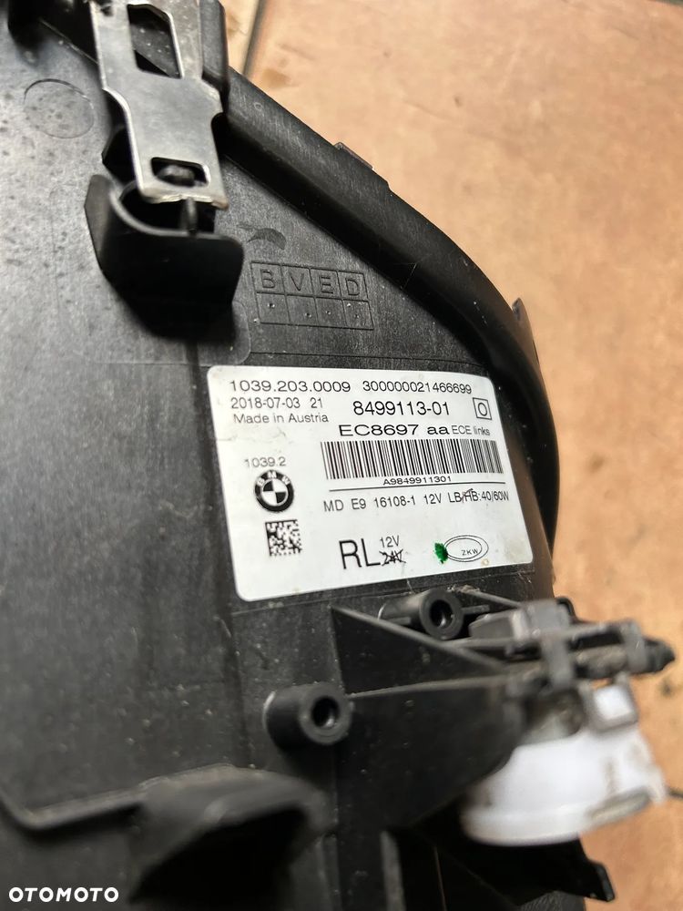 LAMPA BMW G30 G31 LEWY PRZÓD EUROPA KOMPLETNA LED 8499113 - 5