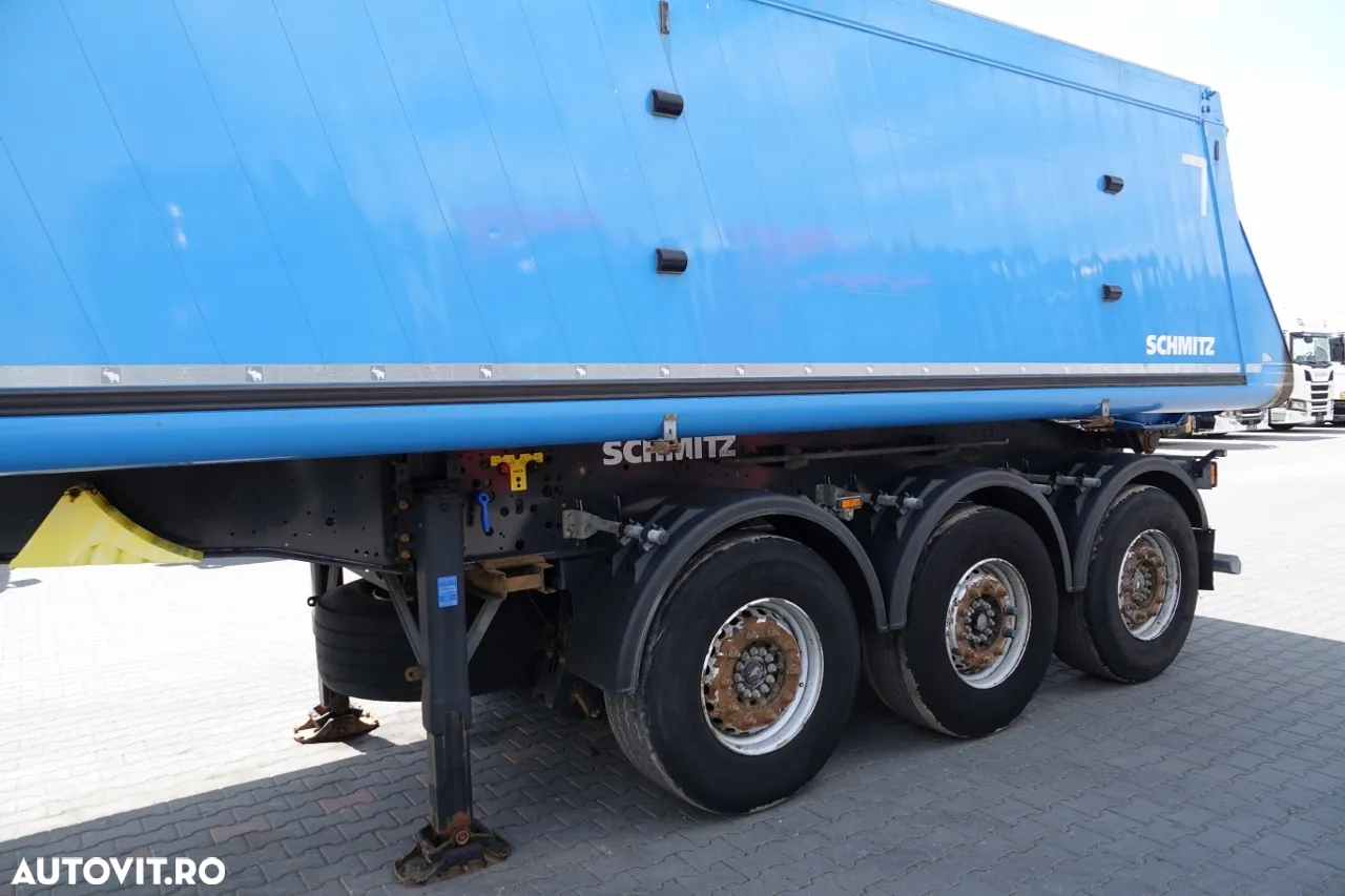 Schmitz Cargobull TIPPER 28 M3 / ALUMINIU / AXIE DE RIFAT - 10