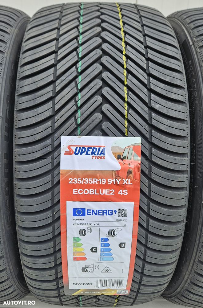 235/35 R19 91y xl SUPERIA  Anvelope all season vara / iarna M+S C/B/68 - 2