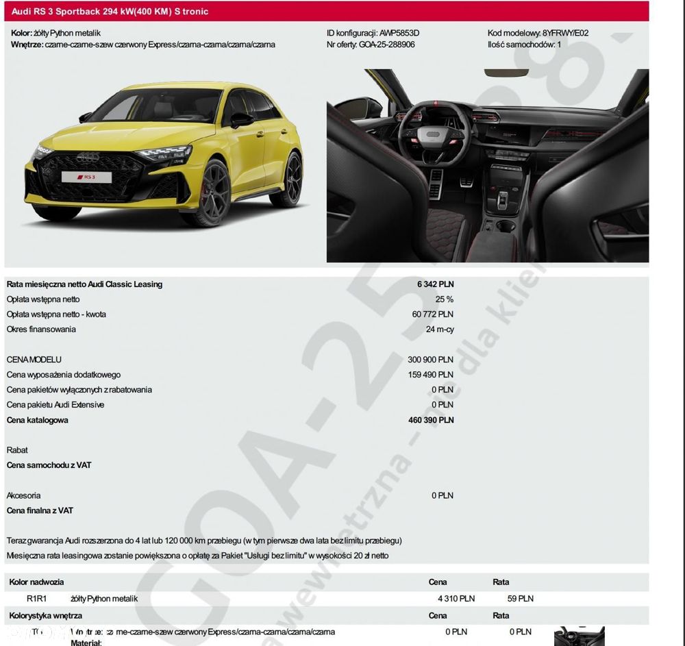 Audi RS3 Sportback - 10