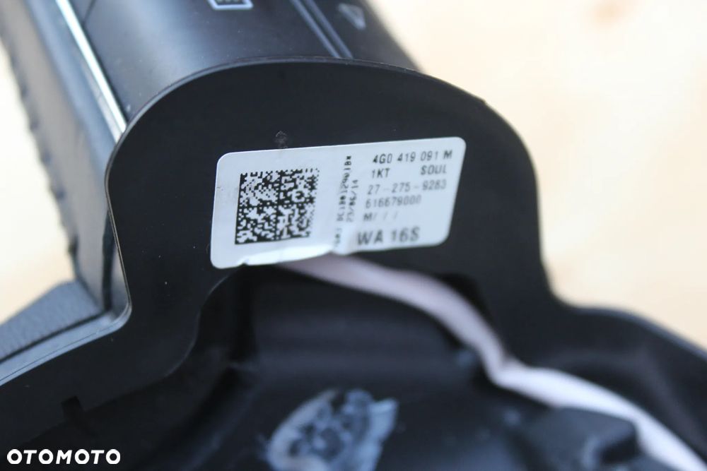 KIEROWNICA AUDI A6 C7 A7 SKÓRA 4G0419091M 2013 - 19