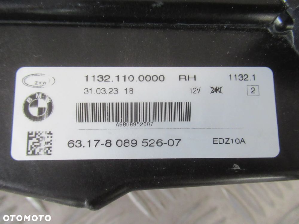 HALOGEN PRZECIWMGIELNY LED PRAWY BMW X6 G06 BMW 2 F45 F46 BMW 3 G20 G21 LIFT 8089526 - 10