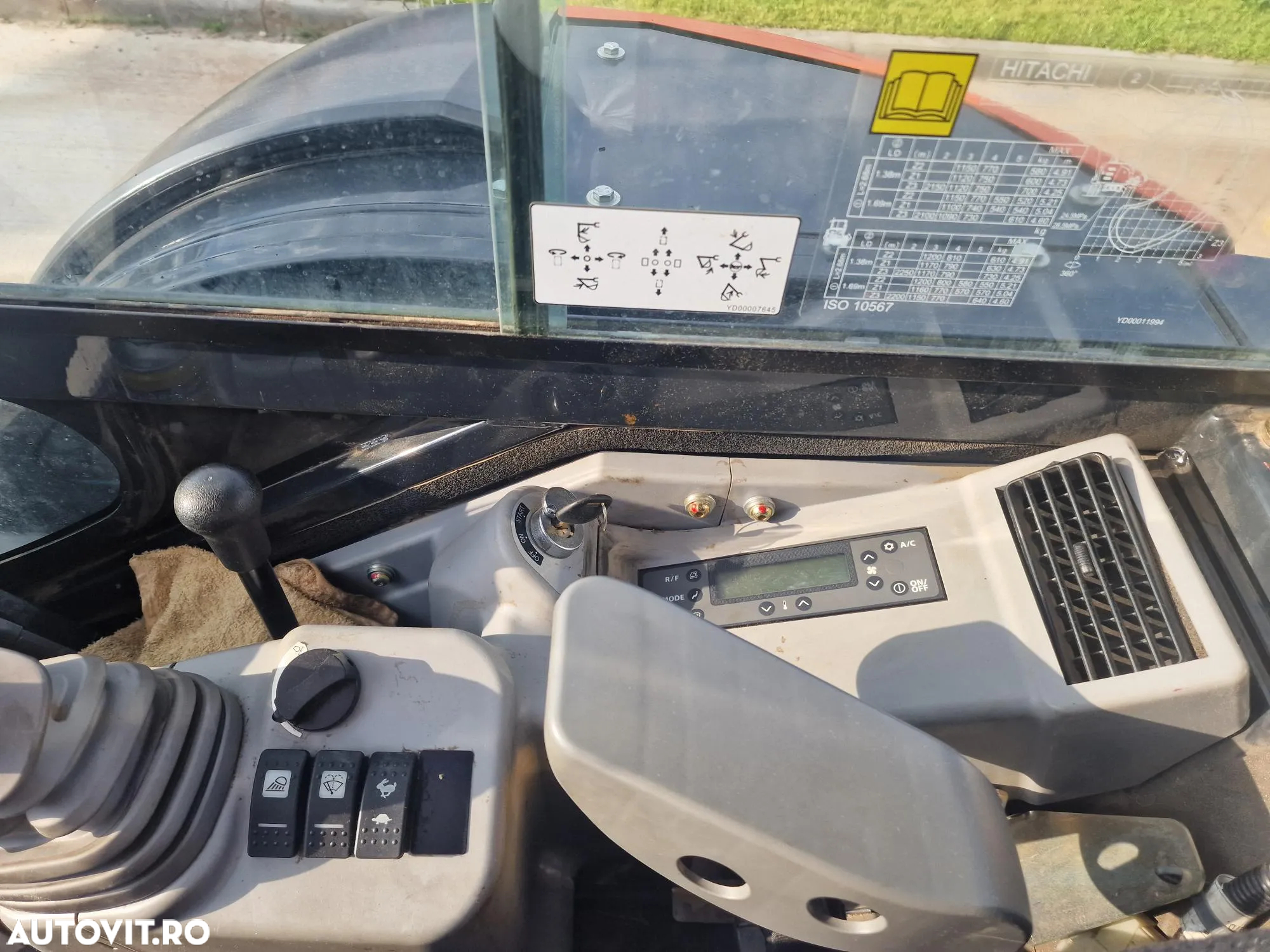 Hitachi ZX48, 5 TONE, 2023, 826h, CUPA NOUA,  44900 EUR+Tva, inst picon, senile 90% ok, computer de bord, produs in JAPONIA, CA SI NOU, posibilitate lkeasing 4 ani-PROMOTIE 44900 EUR+Tva - 8