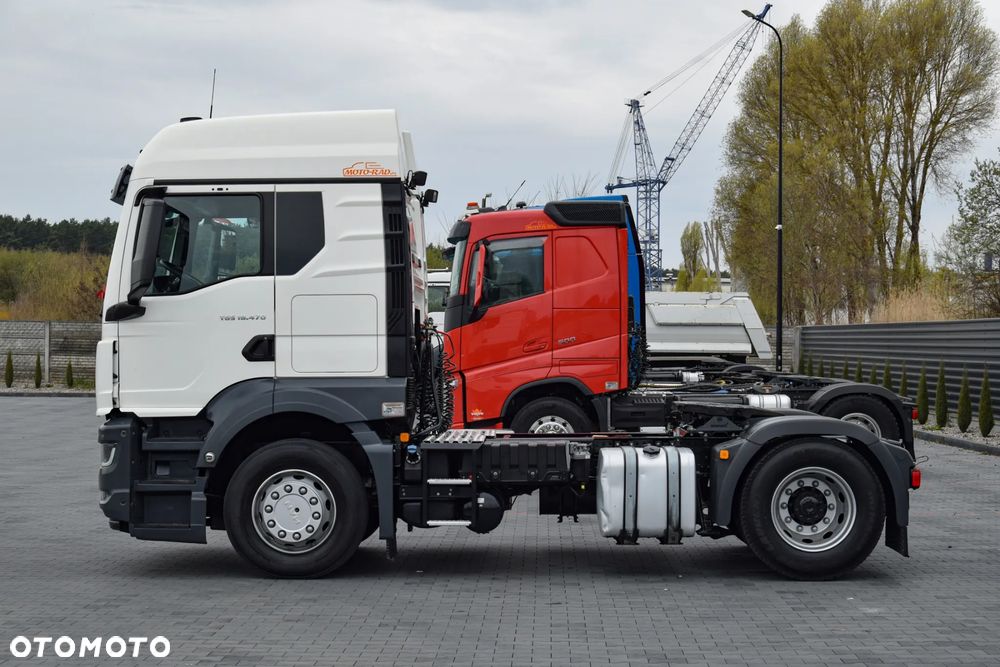 MAN TGS 18.470 / WAGA: 7.200 KG / PRZYSTAWKA PTO / EURO 6 / NOWY MODEL / TEMPOMAT / NAWIGACJA / 2 ZBIORNIKI PALIWA / NISKI PRZEBIEG / SERWISOWANY / SPROWADZONY - 8