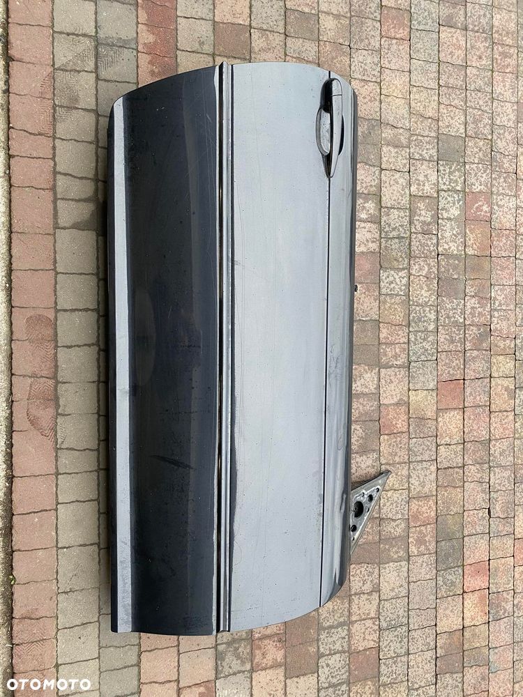 BMW E46 CABRIO DRZWI PRAWY PRZÓD BLACK SAPPHIRE METALIC - 1