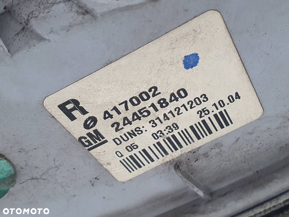 LAMPA TYŁ PRAWA 24451840 OPEL ASTRA H KOMBI 2004 EUROPA - 5