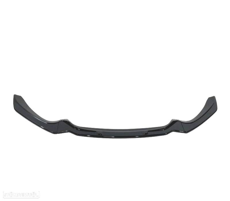SPOILER LIP FRONTAL BMW F20 F21 LCI 15-19 PRETO - 2