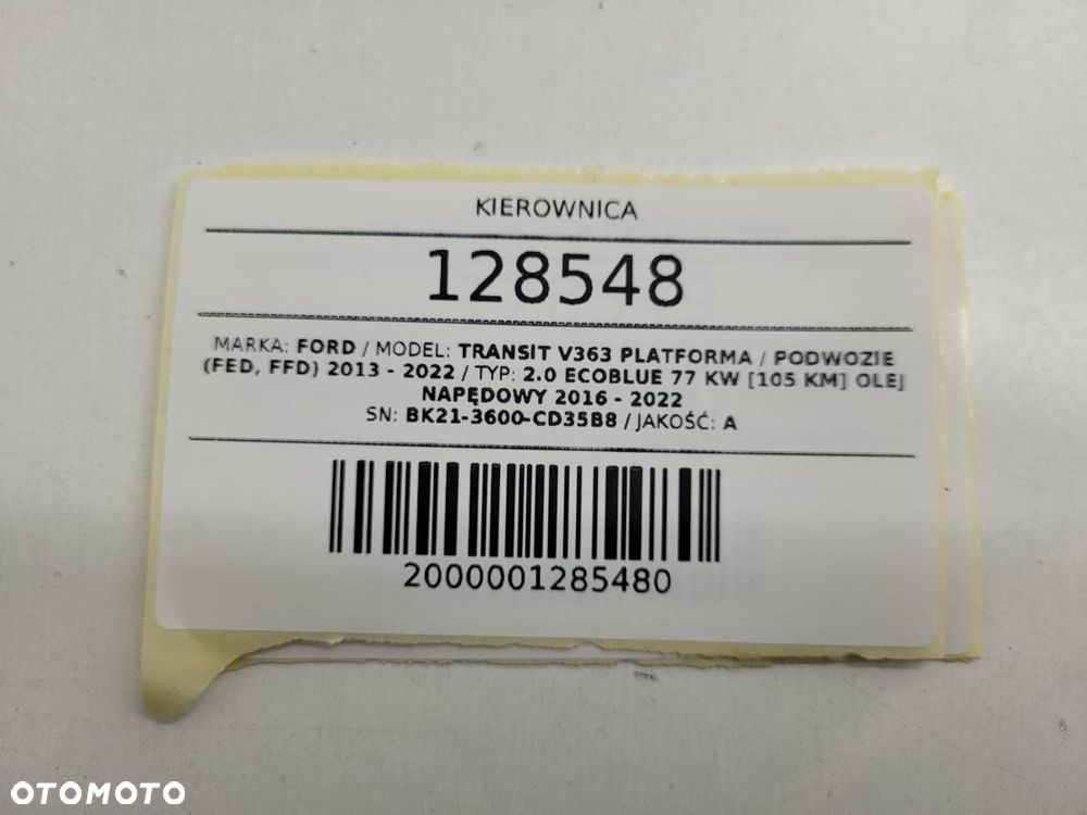 KIEROWNICA MULTIFUNKCYJNA FORD TRANSIT MK8 - 16