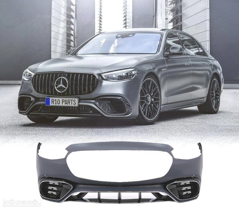 PÁRA-CHOQUES FRONTAL MERCEDES W223 21- LOOK AMG S63 PDC - 1