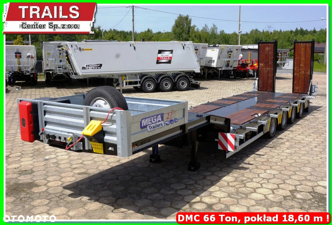 Inny Niska podłoga 4-osie, rozciągana dł. 18,60 m,  własne PTO, NAJAZDY HYDRAULICZNE. !!! - 22
